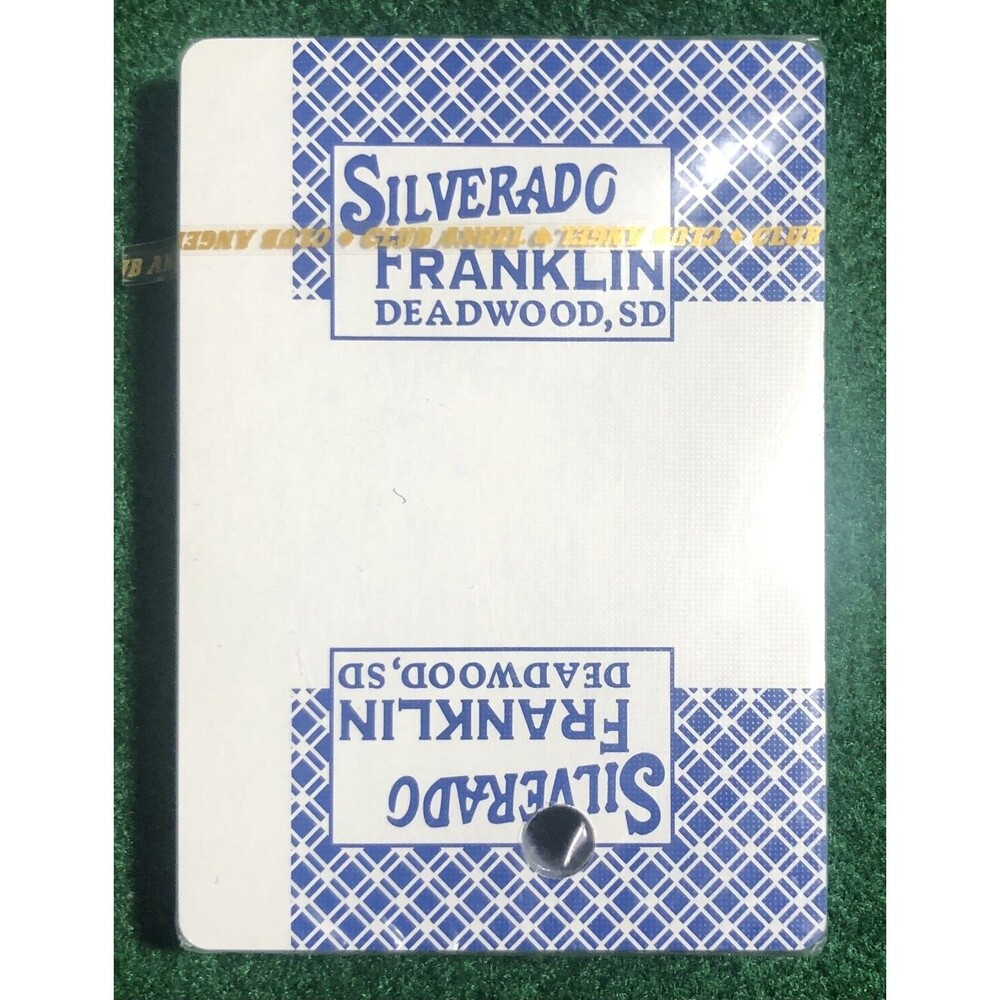 Silverado Franklin Club Angel Playing cards Sealed Deck,Deadwood SD Casino Deck